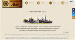 Desktop Screenshot of monumentsofdelhi.com